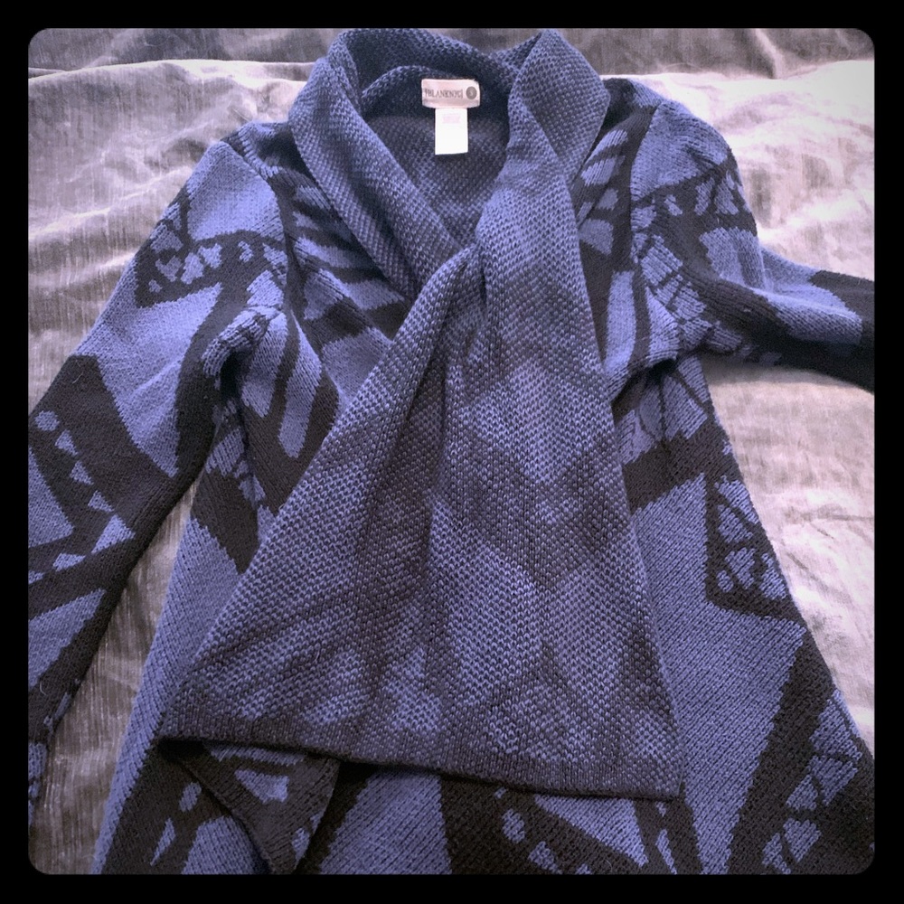 Blank Nyc Wrap Sweater Small